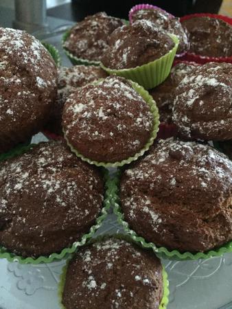 Recept 09 Banánovo - dýňové muffinky